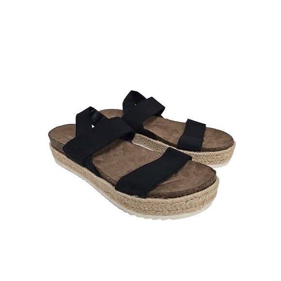 Madden Girl Shoes - Madden Girl Women's Cybell Platform Sandal Black Size 9M